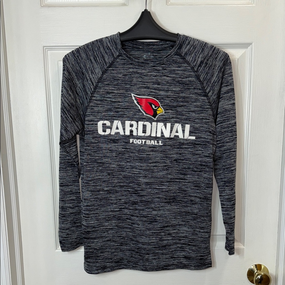 Cardinal Football Long Sleeve Shirt